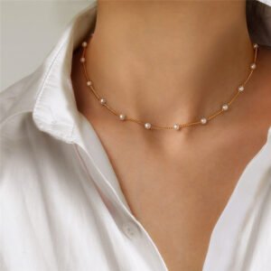Beads Neck Choker Necklace
